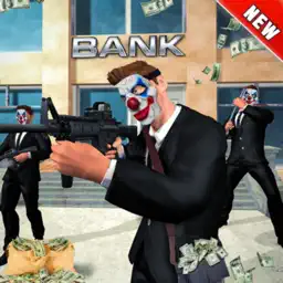 城市银行抢劫犯罪游戏