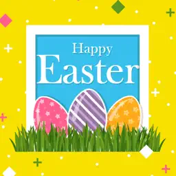 Happy Easter Day Sticker Image